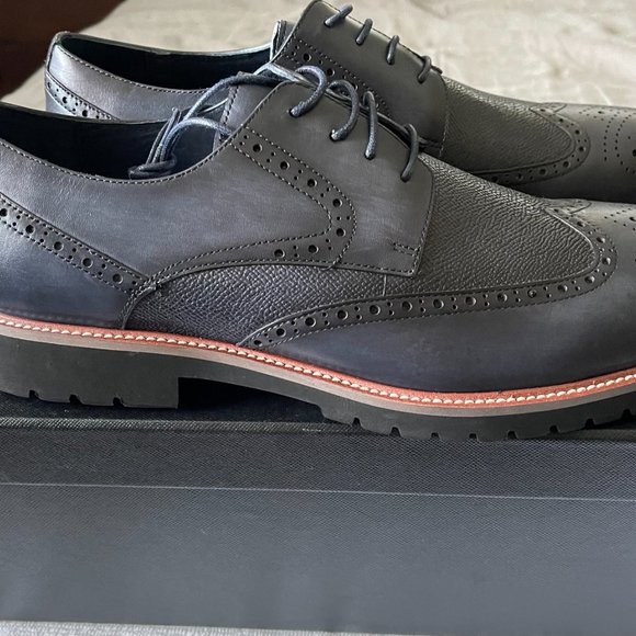 Zanzara Men\'s Navy Shoes NIB Size 11 main image 4